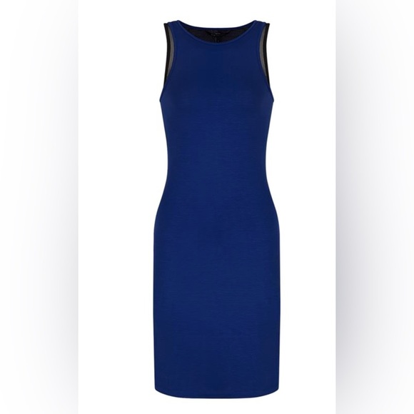 Armani Exchange Sheath Dress in Royal Blue - Picture 1 of 4